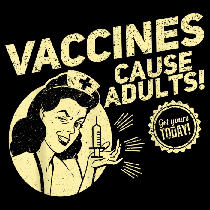 Funny Pro Vaccination Vaccines Cause Adults Impact Tech Backpack