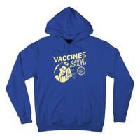 Funny Pro Vaccination Vaccines Cause Adults Tall Hoodie