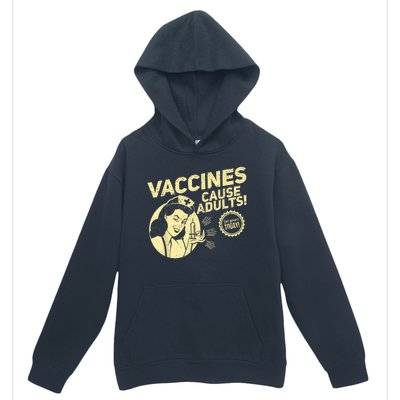 Funny Pro Vaccination Vaccines Cause Adults Urban Pullover Hoodie