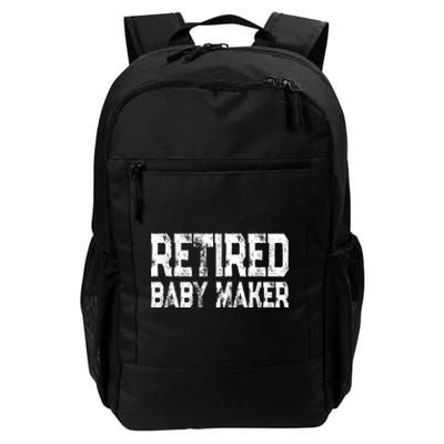  Funny Post Vasectomy Humor - Retired Baby Maker Daily Commute Backpack