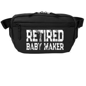  Funny Post Vasectomy Humor - Retired Baby Maker Crossbody Pack