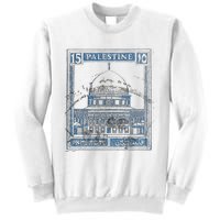 Free Palestine Vintage Stamp Stand For Peace Middle East Sweatshirt