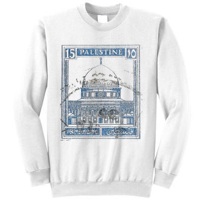 Free Palestine Vintage Stamp Stand For Peace Middle East Sweatshirt