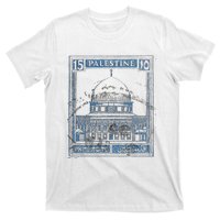 Free Palestine Vintage Stamp Stand For Peace Middle East T-Shirt