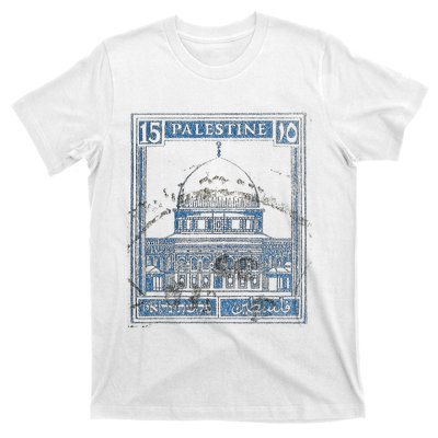 Free Palestine Vintage Stamp Stand For Peace Middle East T-Shirt