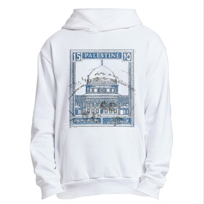 Free Palestine Vintage Stamp Stand For Peace Middle East Urban Pullover Hoodie