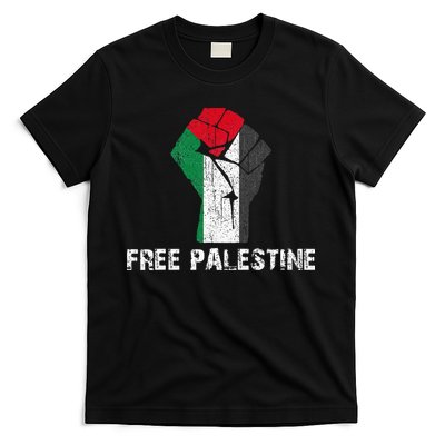 Free Palestine Vintage Retro Palestine Fist T-Shirt