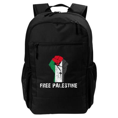 Free Palestine Vintage Retro Palestine Fist Backpack
