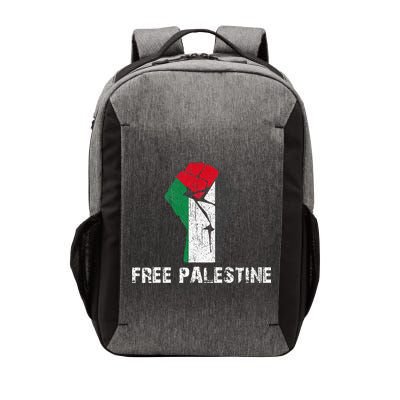 Free Palestine Vintage Retro Palestine Fist Vector Backpack