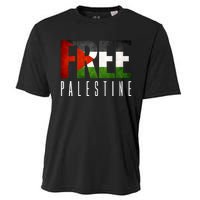 Free Palestine Vintage Design Cooling Performance Crew T-Shirt