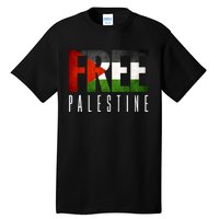 Free Palestine Vintage Design Tall T-Shirt