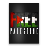 Free Palestine Vintage Design Poster