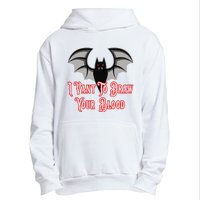 Funny Phlebotomist Vampire Bat Phlebotomy Saying Urban Pullover Hoodie