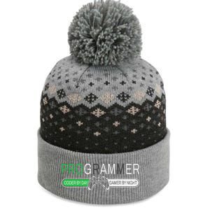 Funny Programmer Video Game Lover Gamer Dad The Baniff Cuffed Pom Beanie