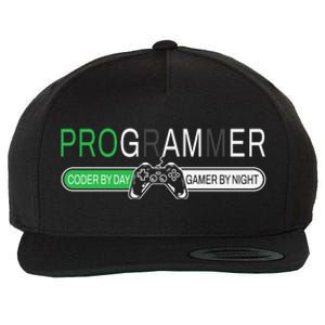 Funny Programmer Video Game Lover Gamer Dad Wool Snapback Cap