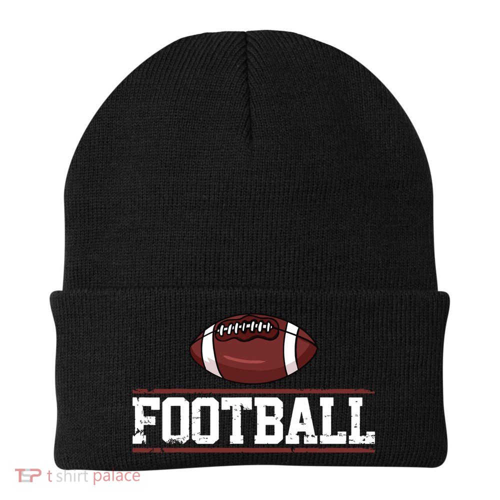 Football Player Vintage Gift Beanie