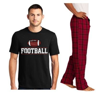 Football Player Vintage Gift Pajama Set