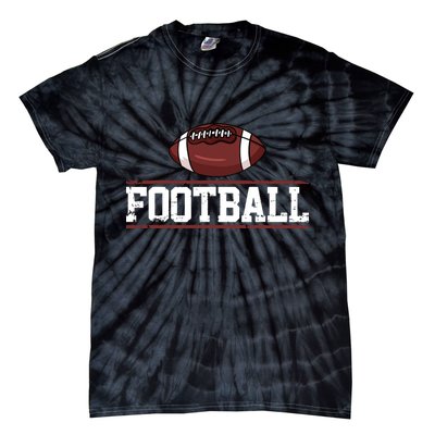 Football Player Vintage Gift Tie-Dye T-Shirt