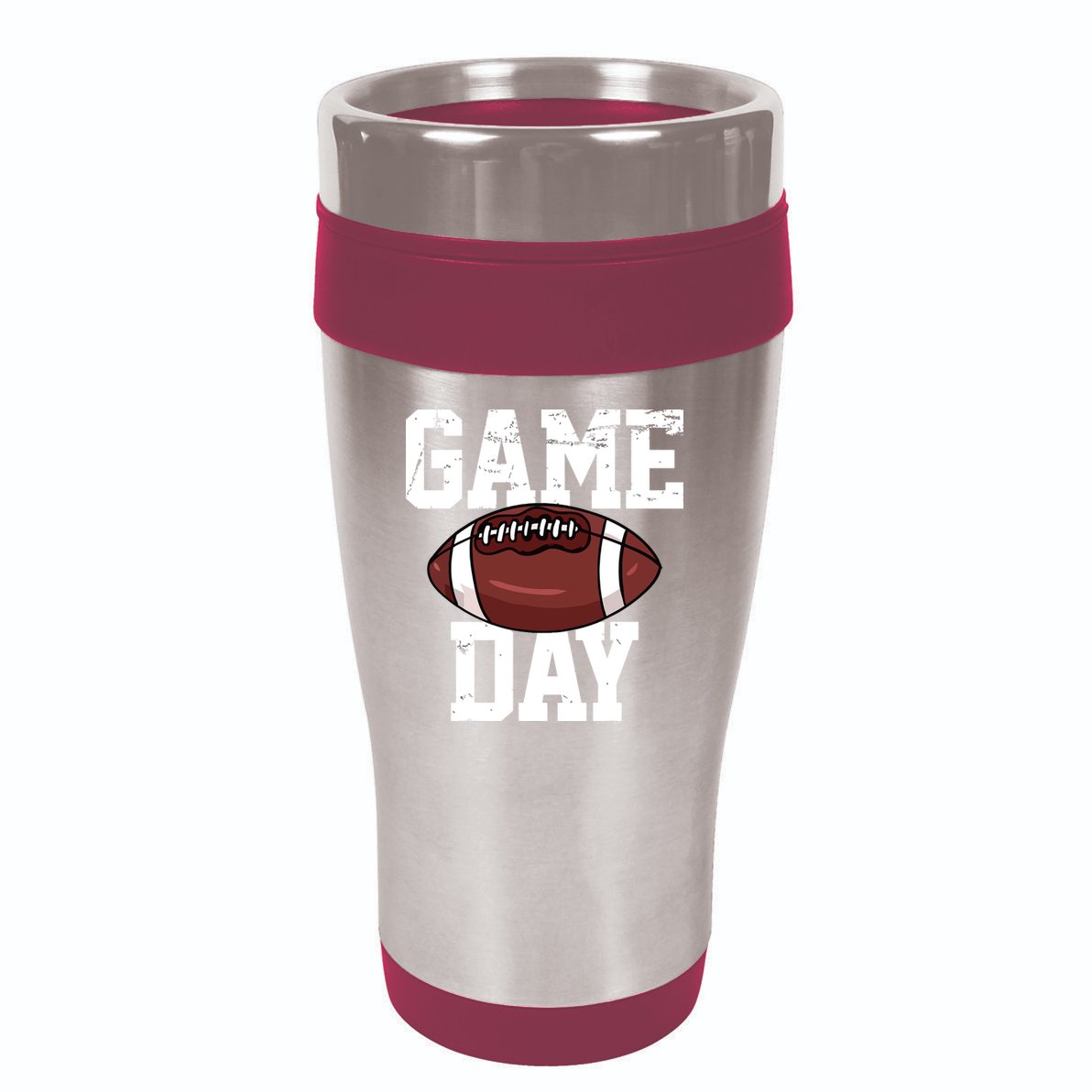 Football Player Vintage Gift 16oz Travel Tumbler
