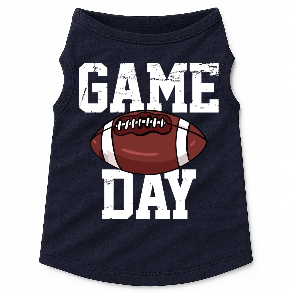 Football Player Vintage Gift Doggie Tank