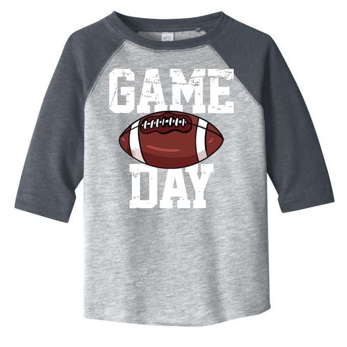 Football Player Vintage Gift Toddler Fine Jersey T-Shirt