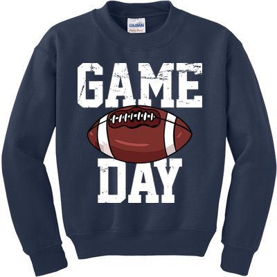 Football Player Vintage Gift Kids Sweatshirt