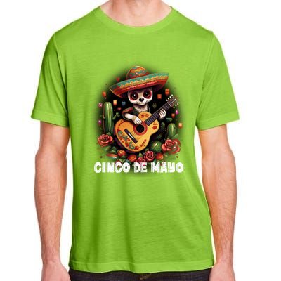 Funny Pembroke Welsh Dog Cinco De Mayo Mexican Party Funny Gift Adult ChromaSoft Performance T-Shirt