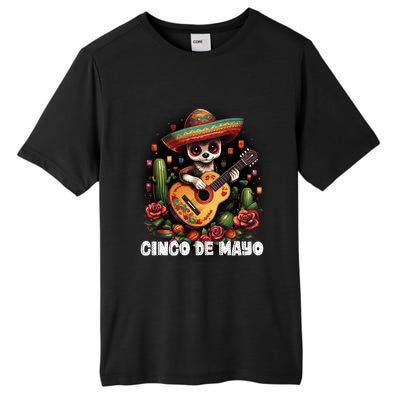 Funny Pembroke Welsh Dog Cinco De Mayo Mexican Party Funny Gift Tall Fusion ChromaSoft Performance T-Shirt