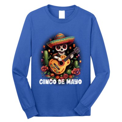 Funny Pembroke Welsh Dog Cinco De Mayo Mexican Party Funny Gift Long Sleeve Shirt