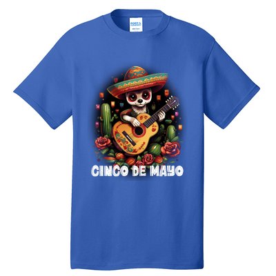 Funny Pembroke Welsh Dog Cinco De Mayo Mexican Party Funny Gift Tall T-Shirt