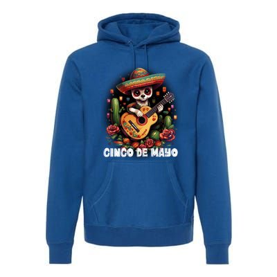 Funny Pembroke Welsh Dog Cinco De Mayo Mexican Party Funny Gift Premium Hoodie