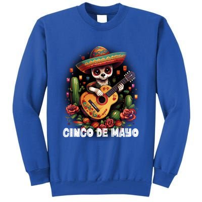 Funny Pembroke Welsh Dog Cinco De Mayo Mexican Party Funny Gift Tall Sweatshirt