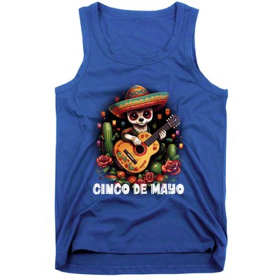 Funny Pembroke Welsh Dog Cinco De Mayo Mexican Party Funny Gift Tank Top