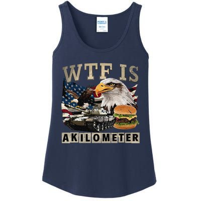 Funny Political Wtf Is Akilometer Ladies Essential Tank