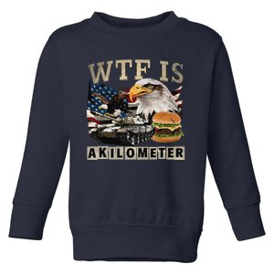 Funny Political Wtf Is Akilometer Toddler Sweatshirt