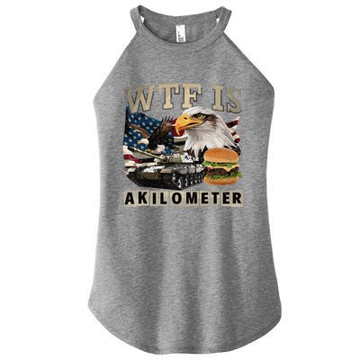 Funny Political Wtf Is Akilometer Women’s Perfect Tri Rocker Tank