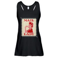 Female Postal Worker Mail Lady Stamp World Post Day Ladies Essential Flowy Tank