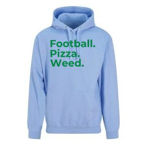 Football Pizza Weed Unisex Surf Hoodie