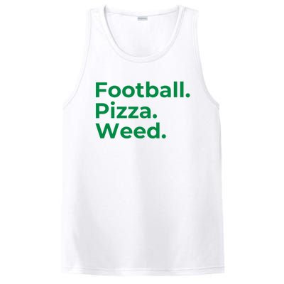 Football Pizza Weed PosiCharge Competitor Tank