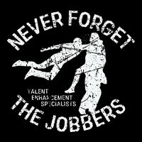 Funny Pro Wrestling Never Forget The Jobbers Vintage Backpack