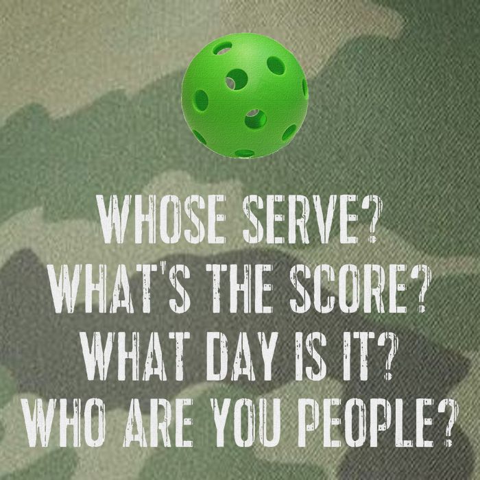 Funny Pickleball Whose Serve League Pickleball Team Legacy Tie Dye Trucker Hat