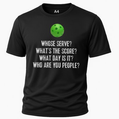 Funny Pickleball Whose Serve League Pickleball Team Performance Shirt