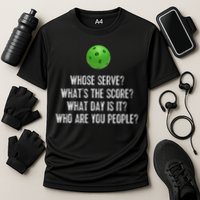 Funny Pickleball Whose Serve League Pickleball Team Performance Shirt
