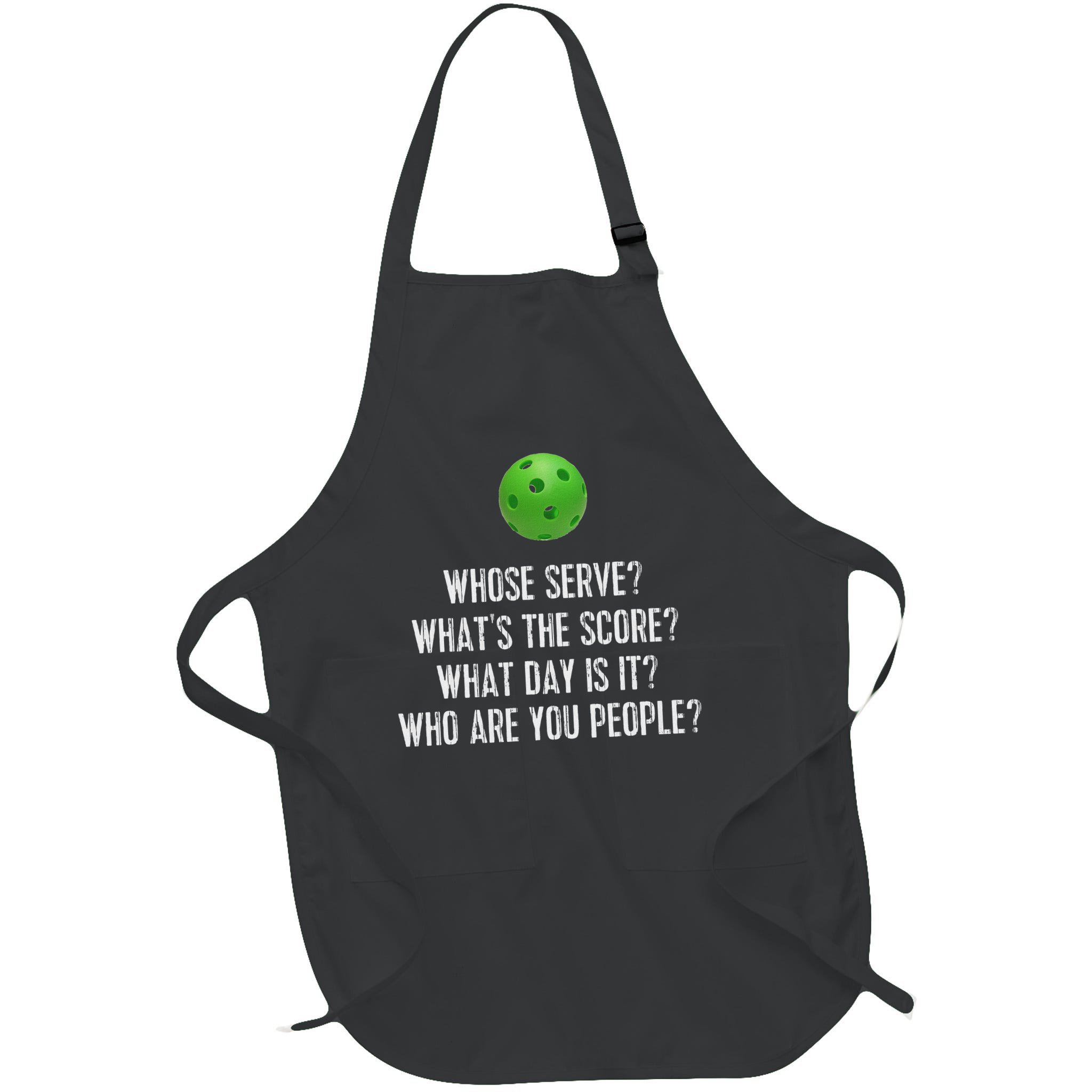 Funny Pickleball Whose Serve League Pickleball Team Apron