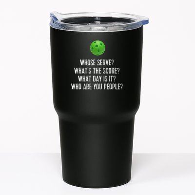 Funny Pickleball Whose Serve League Pickleball Team Tumbler