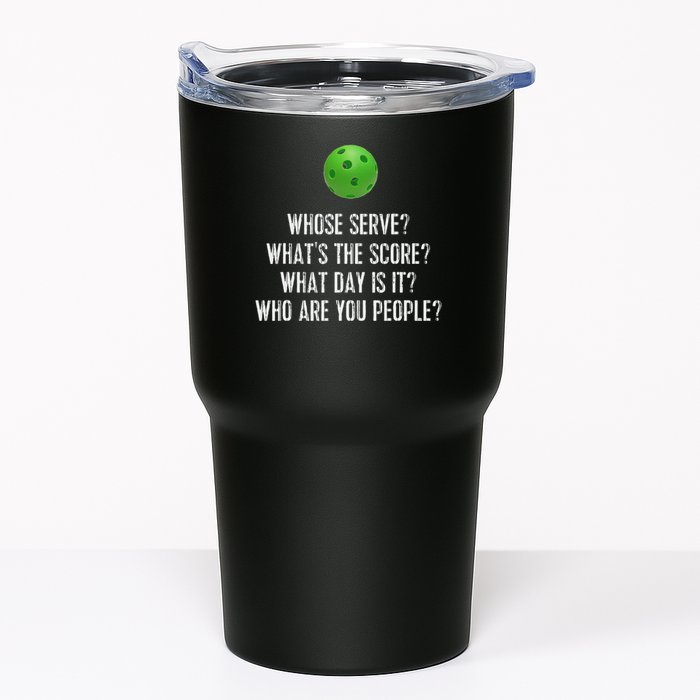 Funny Pickleball Whose Serve League Pickleball Team Tumbler