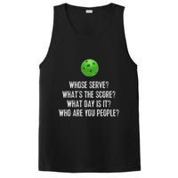 Funny Pickleball Whose Serve League Pickleball Team PosiCharge Competitor Tank