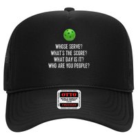 Funny Pickleball Whose Serve League Pickleball Team Hat