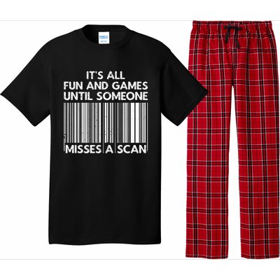 Funny Postal Worker Design For Postal Mail Office Pajama Set