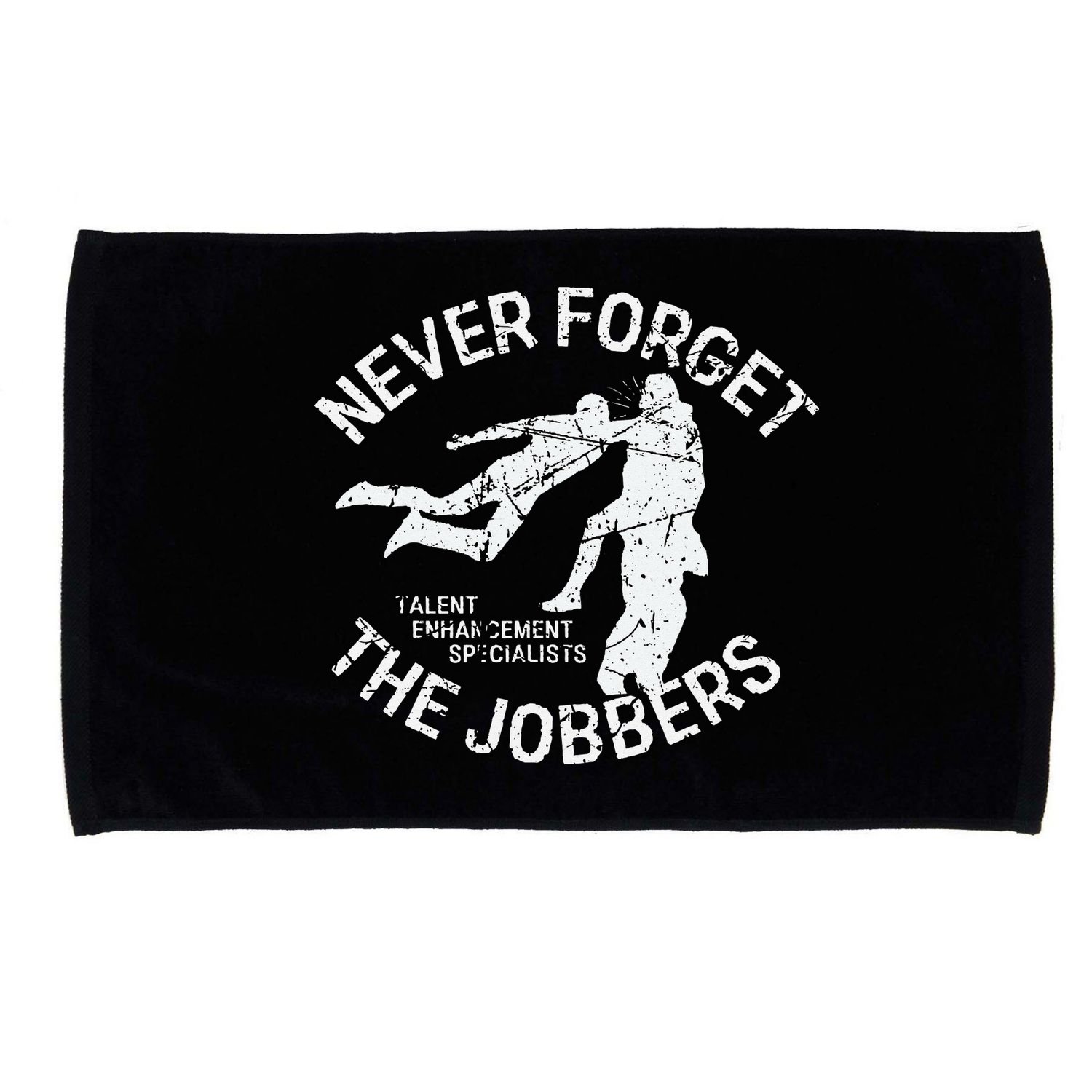 Funny Pro Wrestling Never Forget the Jobbers Vintage  Microfiber Hand Towel